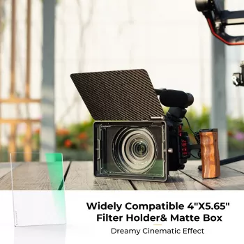 K&F Concept Black Diffusion 1/8 Filter 4x5.65 inch matricas kastei