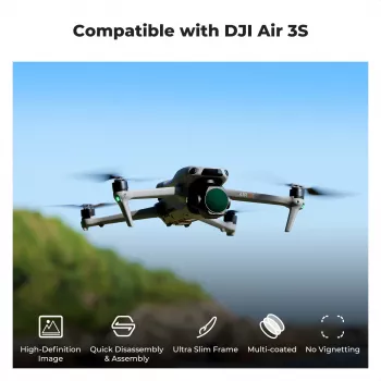 K&F Concept Nano-X CPL Ultra HD 8K cirkulārais polarizācijas filtrs DJI Air 3S dronam KF01.2878