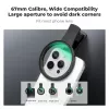 KF Black Diffusion 1/4 Filter 67mm ar Clip-On Adapteri viedtālrunim