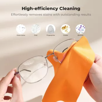 12x Microfiber Cleaning Cloth 250g for Camera Optics Eyeglasses Kf08.087