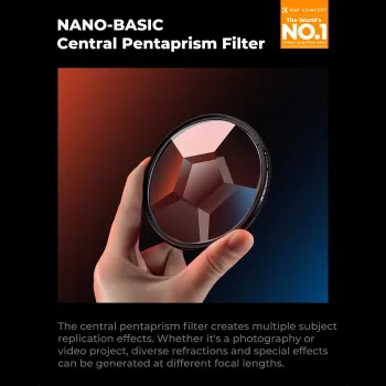 K&F Concept Kaleidoscope Filter 6x 67mm Hexagonal Prism KF01.2805V1