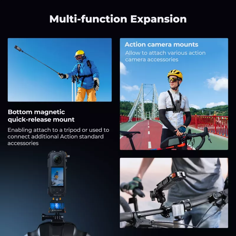 KF aizsargrāmis ar stiprinājumiem Insta360 X5 / Kf31.182