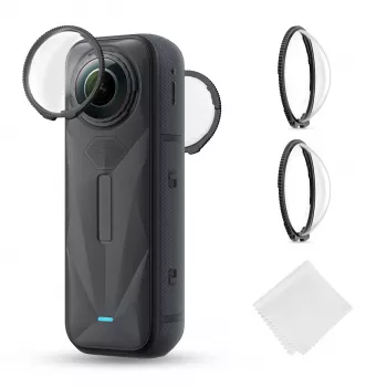 K&F Concept 2 gab. rūdītā stikla objektīva aizsargs Insta360 X5 KF31.185