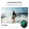 K&F Variable ND Filter ND2-ND32 for DJI Mini 5 Pro Drone, AGC Glass