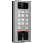 Hikvision DS-K1T502DBWX-CQR sejas atpazīšanas terminālis ar 7 inch skārienekrānu, 2 MP divu objektīvu kameru, pirkstu nospiedumu, Mifare karti, PIN, Wi-Fi, IP65, IK08