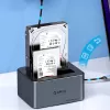 ORICO 6646C3-C 4-Bay Docking Station for 2.5/3.5 SATA HDD/SSD with Offline Clone Function - Grey