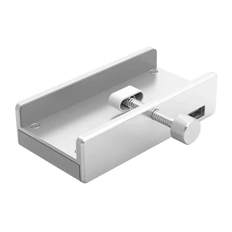 ORICO MH4PU Clamp-on USB Hub 4x USB-A 3.0 - Silver