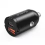 ORICO MiniRing 30W USB-A + USB-C Auto Lādētājs - Melns