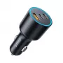 ORICO HyperDrive 165W Auto Lādētājs USB-A + 2x USB-C - Melns