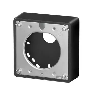 i-PRO WV-QJB500-B Savienojuma kārba S-Series un U-Series kamerām, Melna, IP66, IK10