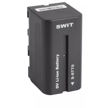 SWIT S-8770 4400mAh 7.2V Li-Ion NP-F sērijas akumulators ar D-Tap