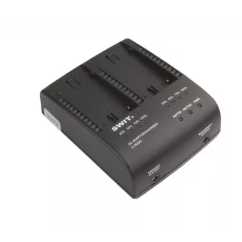 SWIT S-3602C divkanālu Li-Ion akumulatoru lādētājs