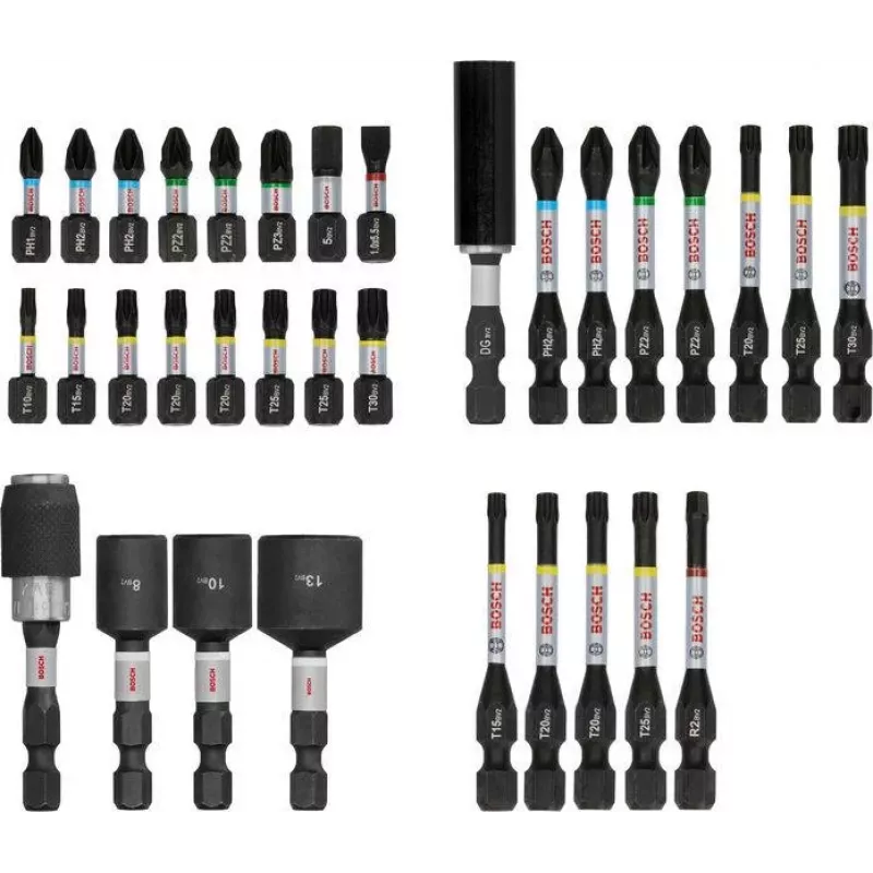Bosch PRO Impact Bit Set 33-Piece (2608521U76)