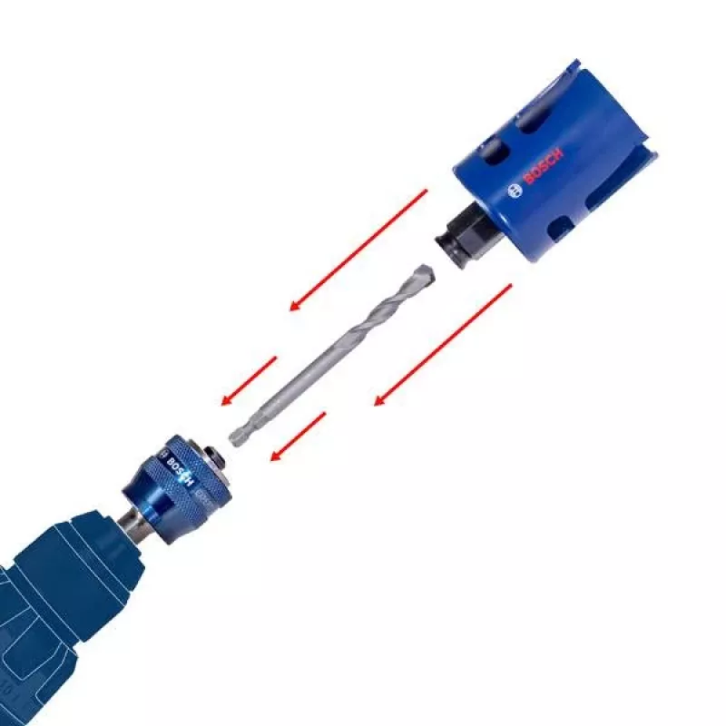 Bosch 2608902035 Power Change Plus urbzāģa adaptera kāts 11 mm sešstūris 1 gab.