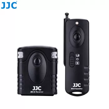 JJC RR-90 vadu slēdža tālvadības poga Fujifilm kamerām - 90cm kabelis, melna