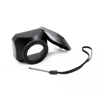 JJC Vented Screw-On Lens Hood 30mm filtru vītnei - Melns