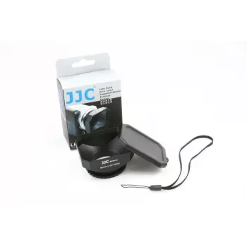 JJC Vented Screw-On Lens Hood 30mm filtru vītnei - Melns