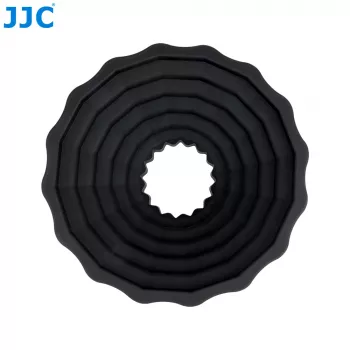 JJC LH-ARLII Saliekams Gumijas Objektīva Pārsegs 73-88mm