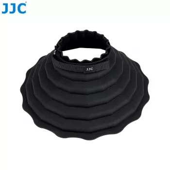 JJC LH-ARLII Saliekams Gumijas Objektīva Pārsegs 73-88mm