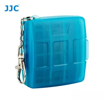 JJC Memory Card Storage Case 4 SD/SDHC/SDXC kartēm - Melns