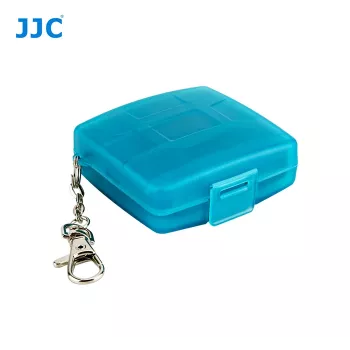 JJC Memory Card Storage Case 4 SD/SDHC/SDXC kartēm - Melns