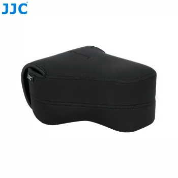 JJC Neoprēna kameras maciņš lielai DSLR ar objektīvu - Melns (OC-MC3BK)
