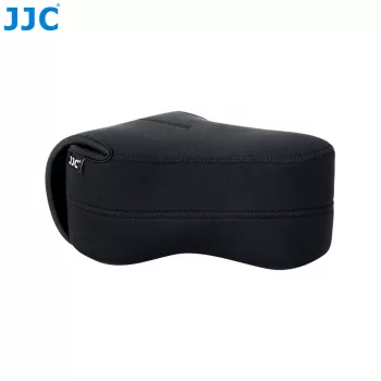 JJC Neoprēna kameras maciņš lielai DSLR ar objektīvu - Melns (OC-MC3BK)