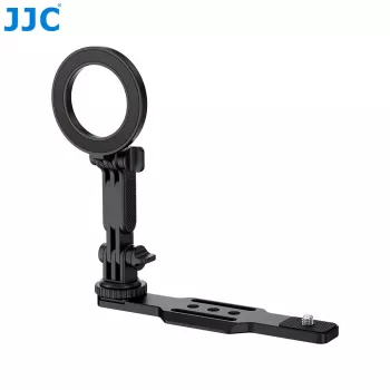 JJC HG-CS1 Paplašināšanas Turētājs DJI Osmo Pocket 3 ar Magsafe Telefona Turētāju, 1/4 inch Vītnes, Cold Shoe, Alumīnija Sakausējums, Melns
