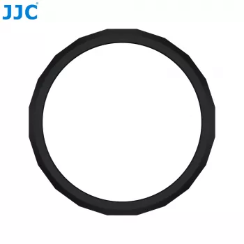 JJC 2x Silikona lēcu aizsarggredzens DJI Osmo Action 5 Pro / 4 / 3 (Melns)