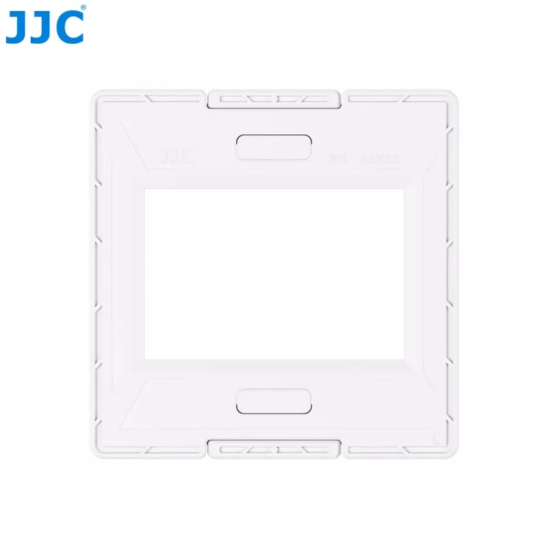 JJC SM-35x50 35mm filmas slaidi, 50x50mm rāmis, 36x24mm atvērums, ABS plastmasa, aizsprādzējami, 50 gab.