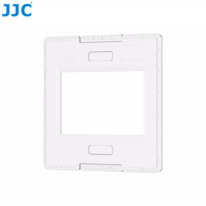JJC SM-35x50 35mm filmas slaidi, 50x50mm rāmis, 36x24mm atvērums, ABS plastmasa, aizsprādzējami, 50 gab.
