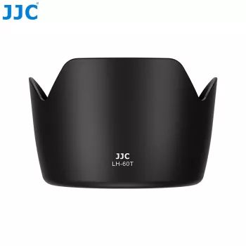 JJC LH-60T objektīva saules aizsargs Canon ET-60, tulpes formas, melns