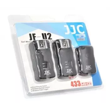 JJC JF-U2 Wireless Flash Trigger Kit ar 2 uztvērējiem