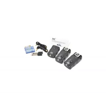 JJC JF-U2 Wireless Flash Trigger Kit ar 2 uztvērējiem