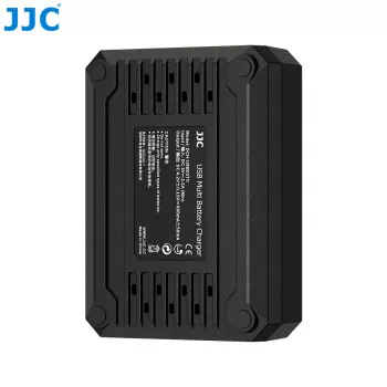 JJC Triple USB Battery Charger for Ricoh DB-120 (3 Slots) - DCH-DB120TC