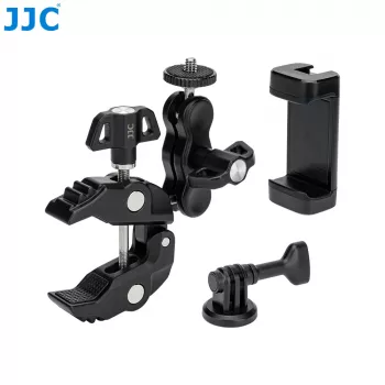 JJC Magic Arm Mounting Kit ar skavu, telefona turētāju un GoPro adapteri - MFC-K1