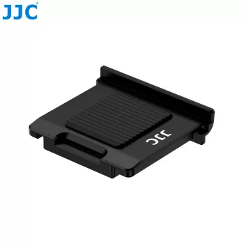 JJC Hot Shoe Cover Ricoh GR IV HDF Monochrome un ISO standarta zibspuldzes kurpītei, Melns