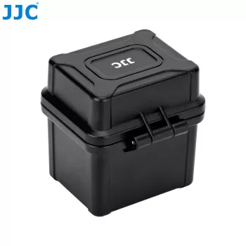 JJC Battery and Memory Card Storage Case for Camera - Black (JBC-BAT4)