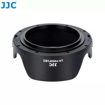 JJC LH-YN50F18II Tulip Lens Hood for Yongnuo YN 50mm f/1.8 II Lens - Black