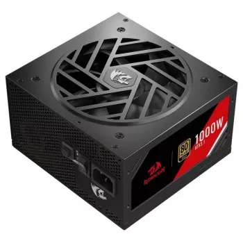 Redragon Master GC-MS03 1000W barošanas bloks, 80 PLUS Standard, ATX, nemodulārs, 120mm ventilators, melns