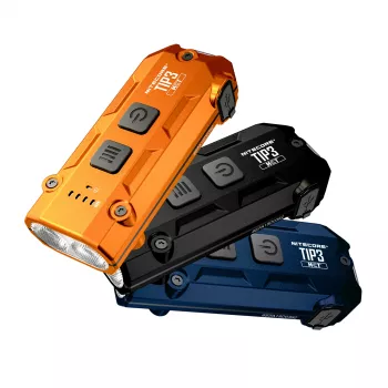 Nitecore TIP3 Atslēgu Piespraudes Lukturis Zils 700 Lūmeni