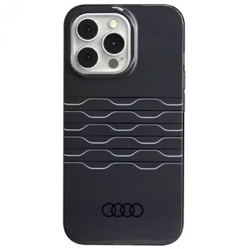 Audi IML MagSafe Case iPhone 13 Pro / 13 6.1 Melns Cietais Vāciņš