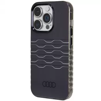AUDI IML MagSafe Case iPhone 14 Pro 6.1 Melna Cietais Apvalks AU-IMLMIP14P-A6/D3-BK