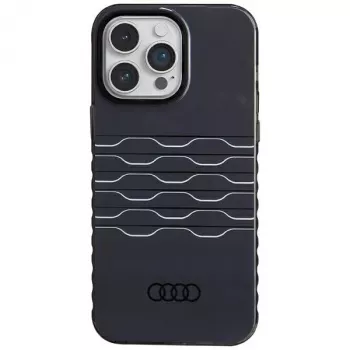 Audi IML MagSafe Case iPhone 14 Pro Max 6.7 inch Black Hardcase AU-IMLMIP14PM-A6/D3-BK