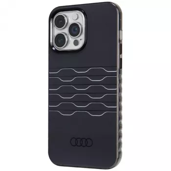 Audi IML MagSafe Case iPhone 14 Pro Max 6.7 inch Black Hardcase AU-IMLMIP14PM-A6/D3-BK
