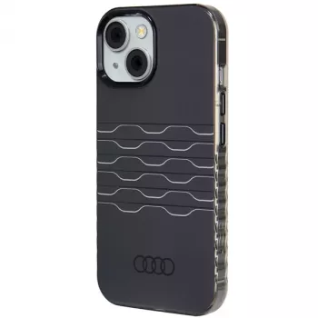 Audi IML MagSafe Case iPhone 15 / 14 / 13 6.1 Melns Hardcase AU-IMLMIP15-A6/D3-BK