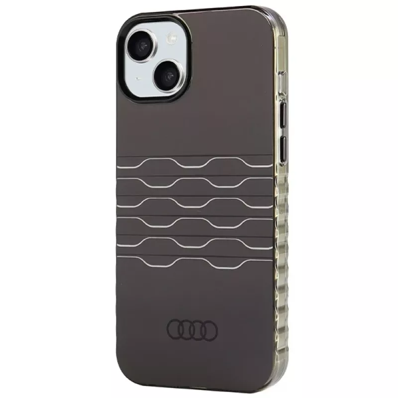 Audi IML MagSafe Case iPhone 15 Plus / 14 Plus 6.7 Black Hardcase