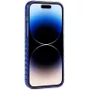Audi IML MagSafe Case iPhone 14 Pro Max 6.7 Navy Blue Hardcase