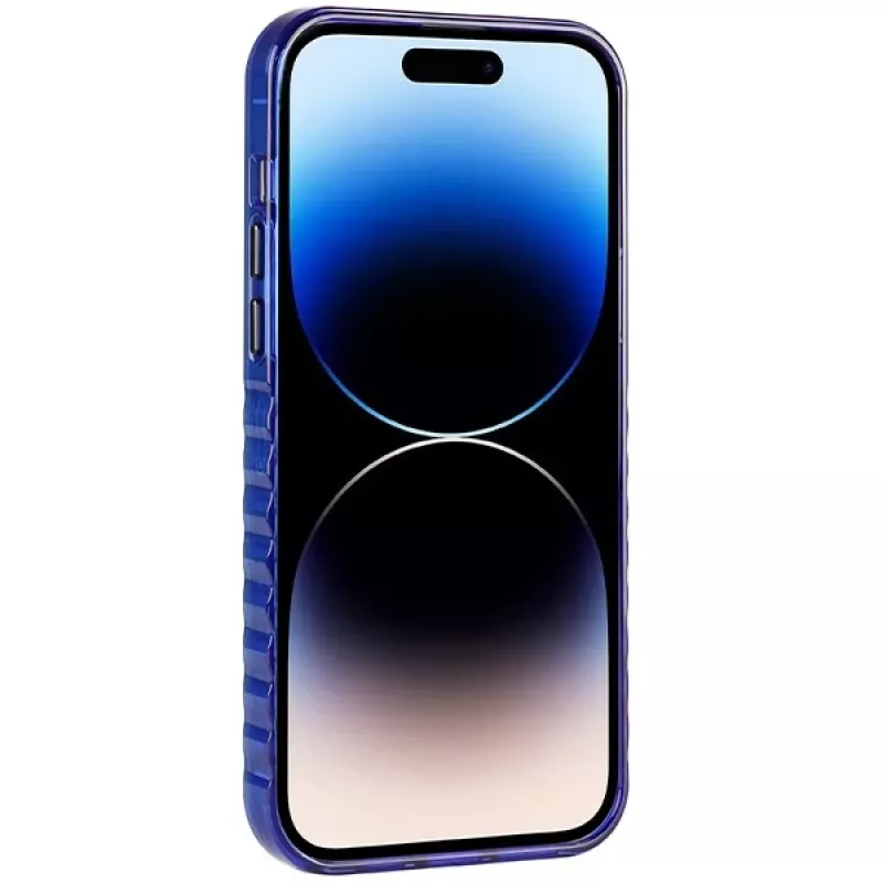 Audi IML MagSafe Case iPhone 14 Pro Max 6.7 Navy Blue Hardcase