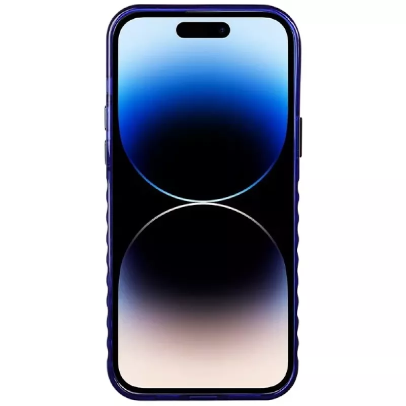 Audi IML MagSafe Case iPhone 14 Pro Max 6.7 Navy Blue Hardcase